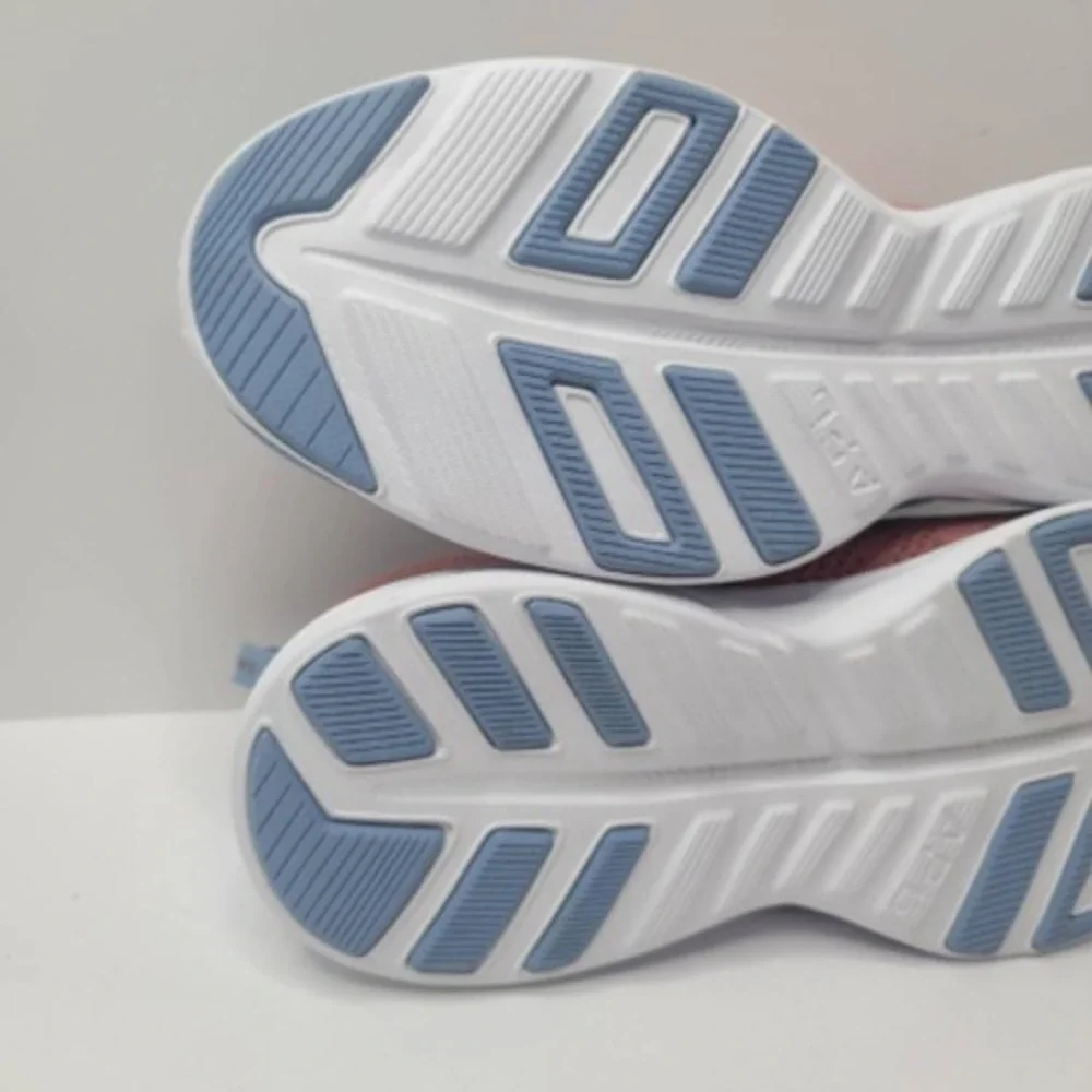 APL Athletic Propulsion Labs Womens 9.5 Sneakers Shoes Pink Blue Lace Mesh New